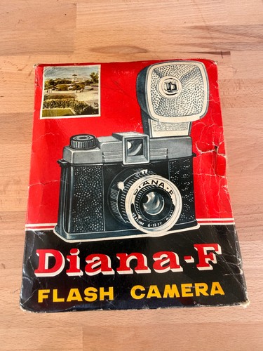Vintage diana flash camera - diana-f,